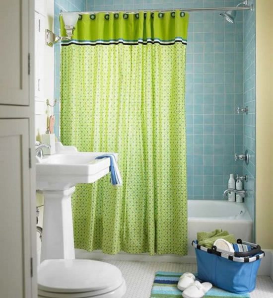 extra long shower curtain ideas