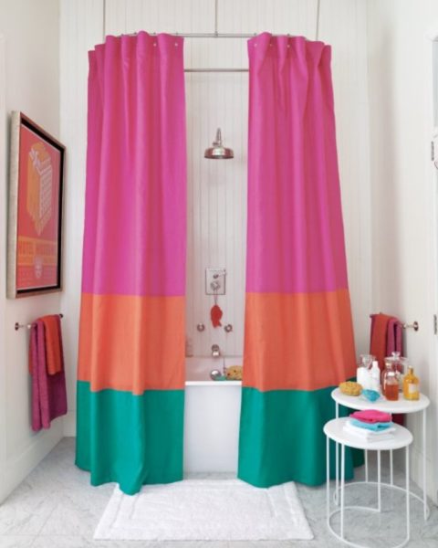 unique shower curtain ideas