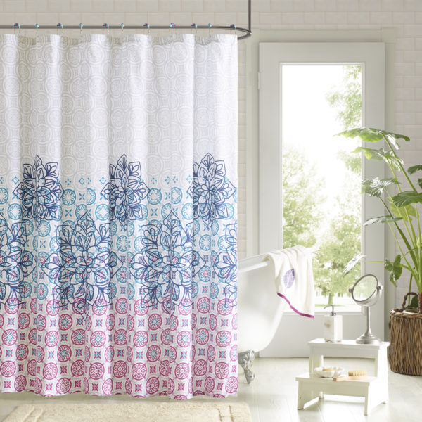 curved shower curtain rod ideas