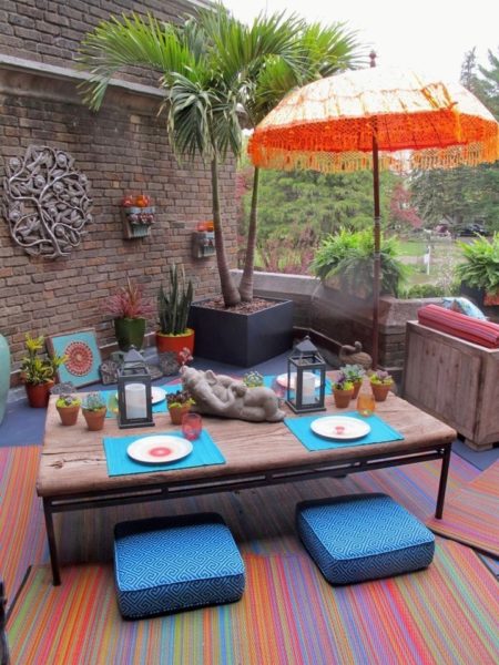 small deck ideas with fire pit