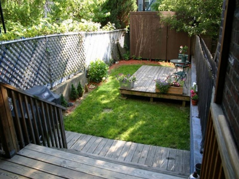small deck landscaping ideas