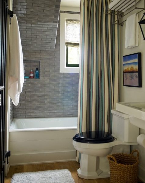 shower curtain color ideas