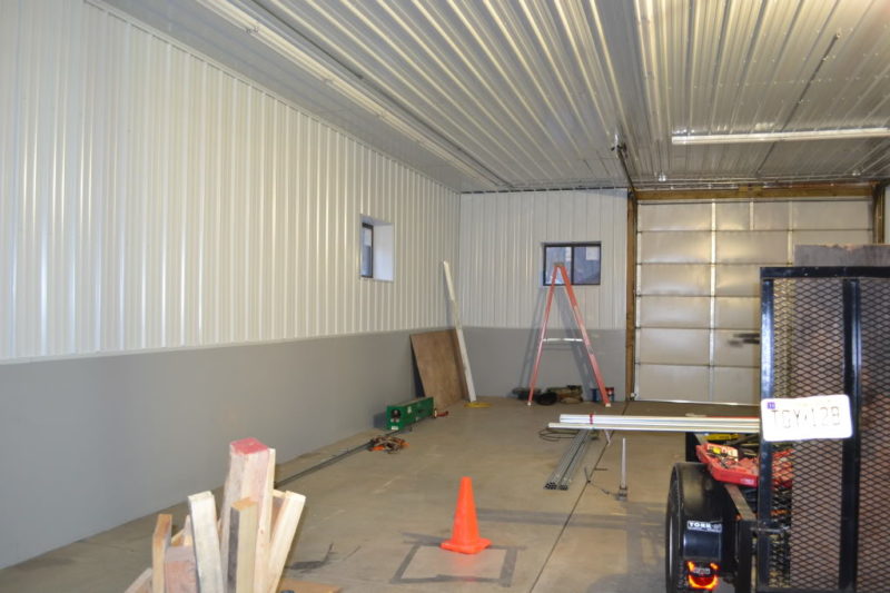 garage wall finishing ideas