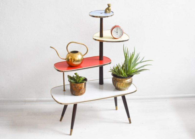 Mid Century Modern Plant Stands
