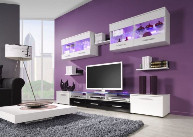 What Color Go Good with Purple for house